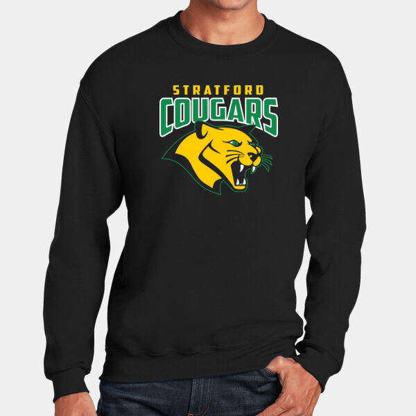 Cougars Adult Crewneck Thumbnail