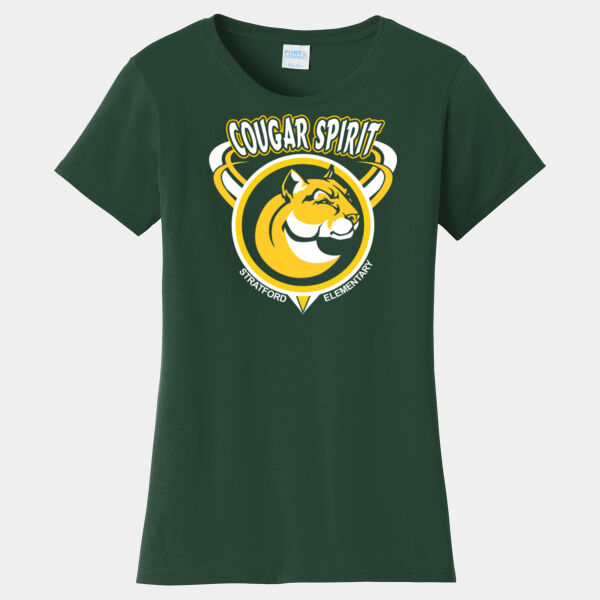Cougar Spirit Ladies Tee Thumbnail